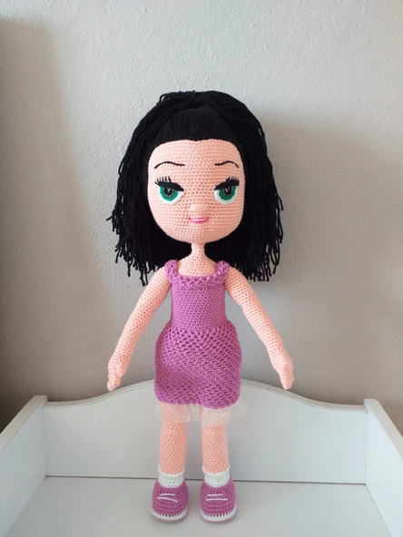 Ömür Bebek Amigurumi Organik Oyuncak ürün görseli 1