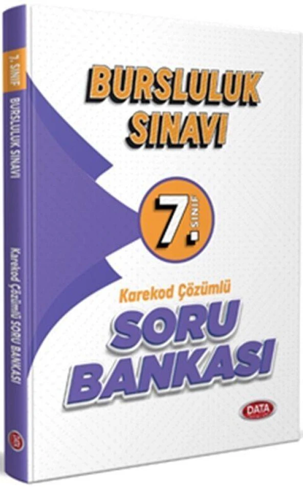 7. Sınıf Bursluluk Sınavı Soru Bankası Karekod Çözümlü Data Yayınları ürün görseli 1