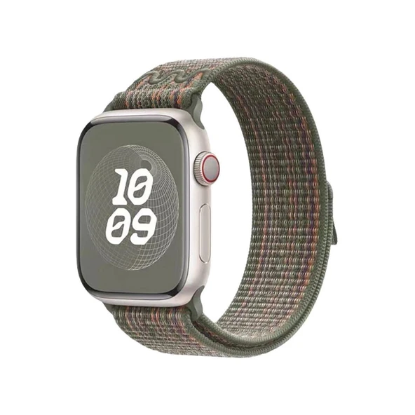 Zore Apple ile uyumlu Watch 38mm KRD-91 Hasır Kordon Strap Kayış ürün görseli 1