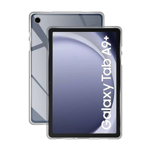 Zore Galaxy ile uyumlu Tab A9 Plus Kılıf Tablet Süper Silikon Kapak ürün görseli 1