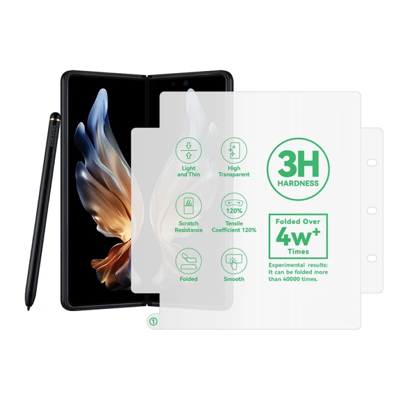 Zore Galaxy ile uyumlu Z Fold 5 Hizalama Aparatlı S-Fit Body Ekran Koruyucu ürün görseli 1