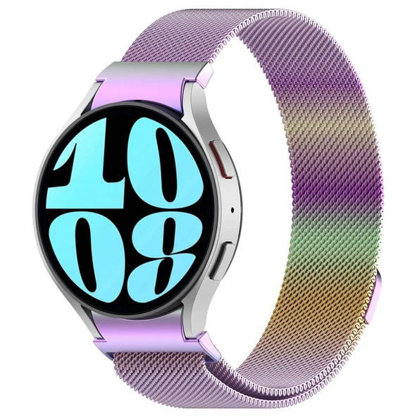Zore Galaxy ile uyumlu Watch 6 40mm KRD-01 Metal Kordon ürün görseli 1