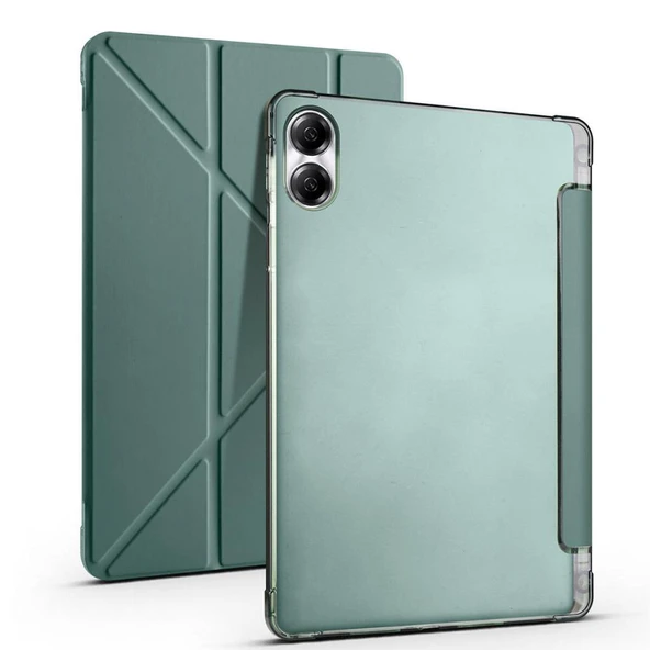 Zore Huawei ile uyumlu Honor Pad X8 Pro 11.5' Kılıf Tri Folding Kalem Bölmeli Standlı Kılıf ürün görseli 1