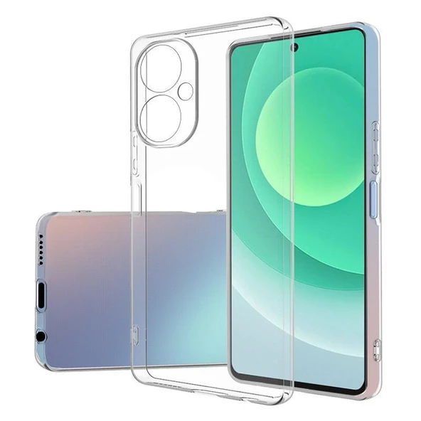 Zore Tecno ile uyumlu Spark 9 Pro Kılıf Süper Silikon Kapak ürün görseli 1