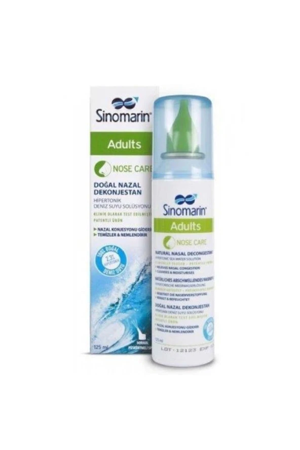 Sinomarin Adults Yetişkinler İçin Deniz Suyu 125 ml ürün görseli 1