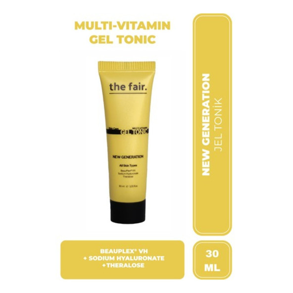 the fair. Yeni Nesil Tüm Cilt Tipleri için Multi Vitamin Jel Tonik 30 ML ürün görseli 1