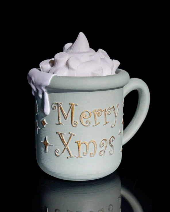 Puzzle Mug-Yılbaşı Hediyesi-Sıcak Çikolata Bulmaca ürün görseli 1
