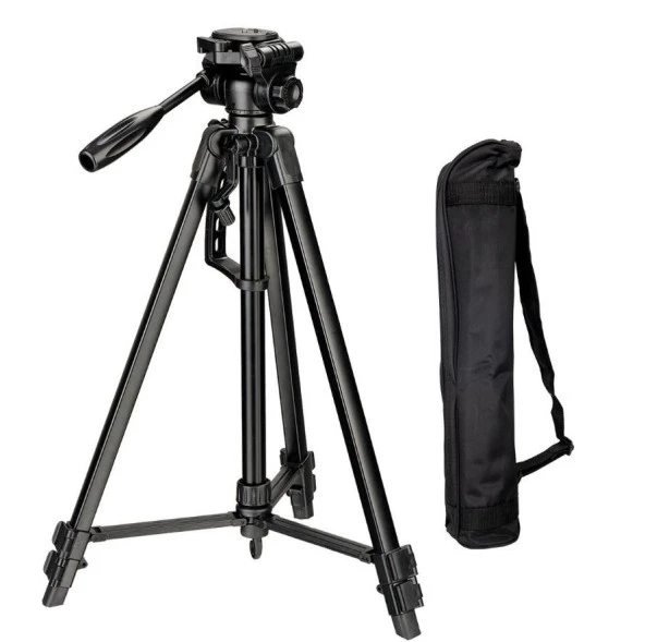 Projeksiyon Cihazı İçin Profesyonel 135Cm tripod ürün görseli 1