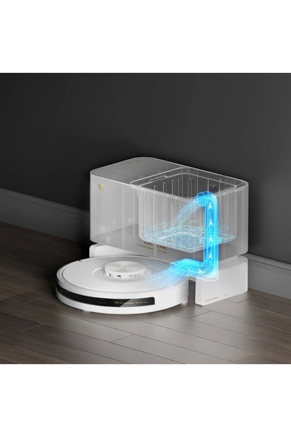 Viomi Alpha 2 Pro Çöp İstasyonlu Akıllı Robot Süpürge ürün görseli 1