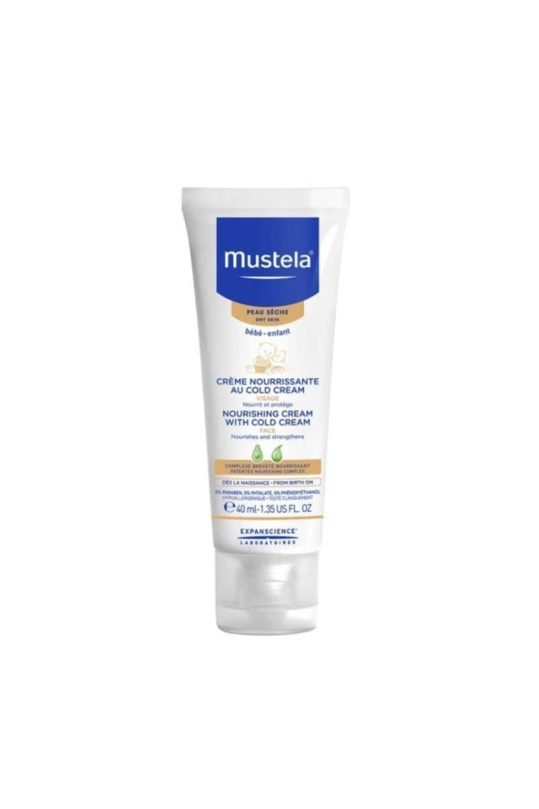 Mustela Cold Cream Nutri-Protective Cream 40 ml - Koruyucu Yüz Kremi ürün görseli 1