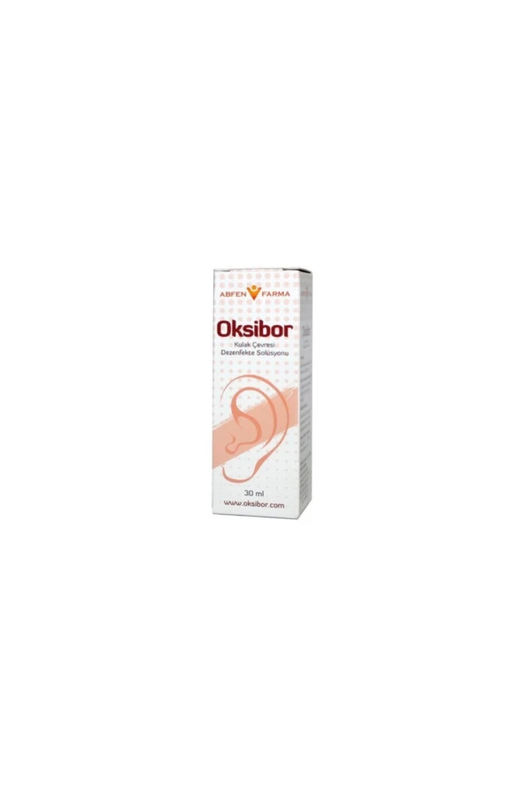 Abfen Farma Oksibor Kulak Damlası 30 Ml ürün görseli 1