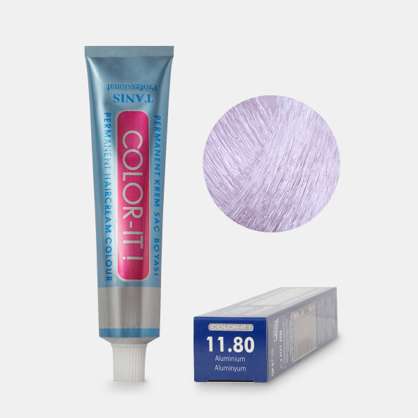 Kalıcı Saç Boyası COLOR-IT 11.80 Aluminyum ürün görseli 1