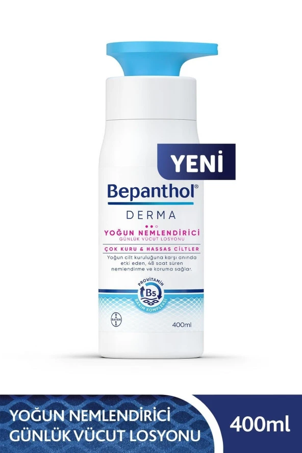 Bepanthol Derma Yoğun Nemlendirici Günlük Vücut Losyonu 400 ml ürün görseli 1
