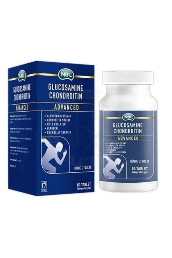 NBL Glukozamin Advanced 60 Tablet ürün görseli 1