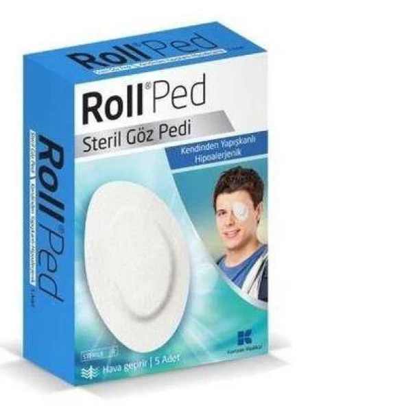 Roll Ped Steril 5'li Göz Pedi ürün görseli 1