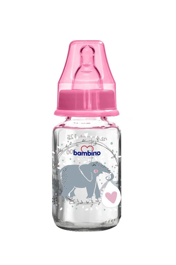 Bambino Cam Desenli Biberon 125 ml  B013 ürün görseli 1