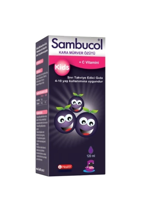 Sambucol Kids Likit 120 ml ürün görseli 1