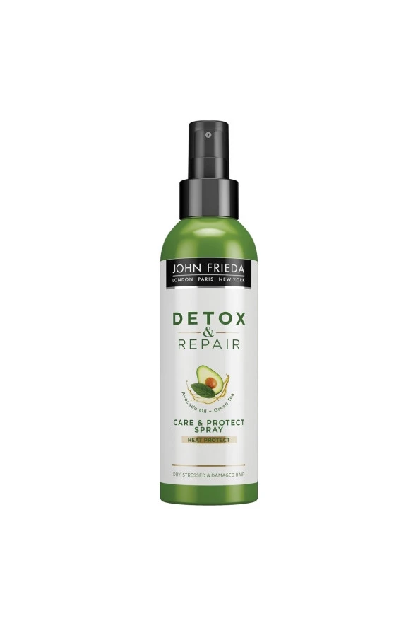 John Frieda Detox Repair Kuru ve Yıpranmış Saçlar için Güçlendirici Koruyucu Sprey 200 ml ürün görseli 1