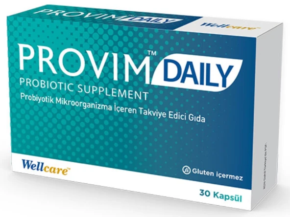 Wellcare Provim Daily Probiyotik 30 Kapsül ürün görseli 1