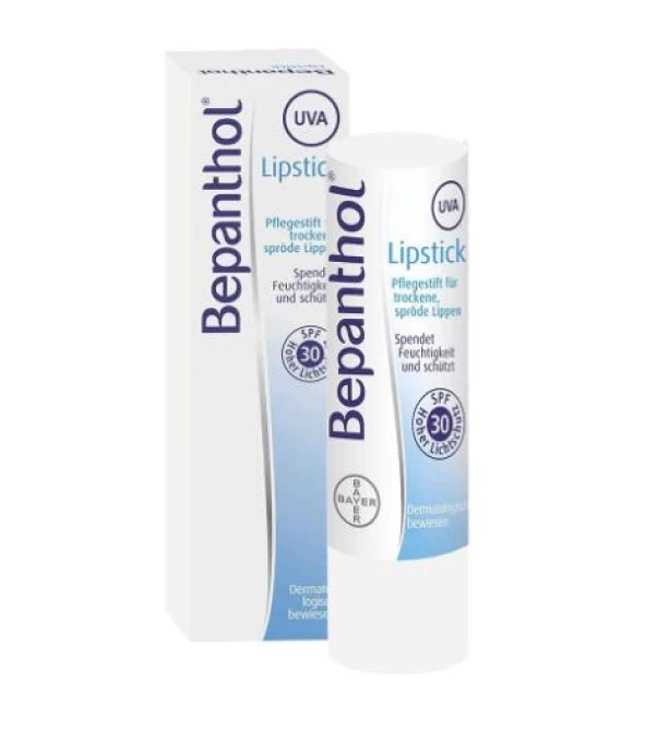 Bepanthol Lipstick SPF30+ Dudak Bakım Kremi 4.5 g ürün görseli 1
