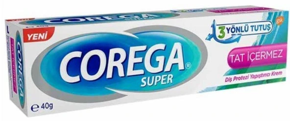Corega Süper Diş Proztezi Yapıştırıcı Krem 40gr | Tat İçermez ürün görseli 1