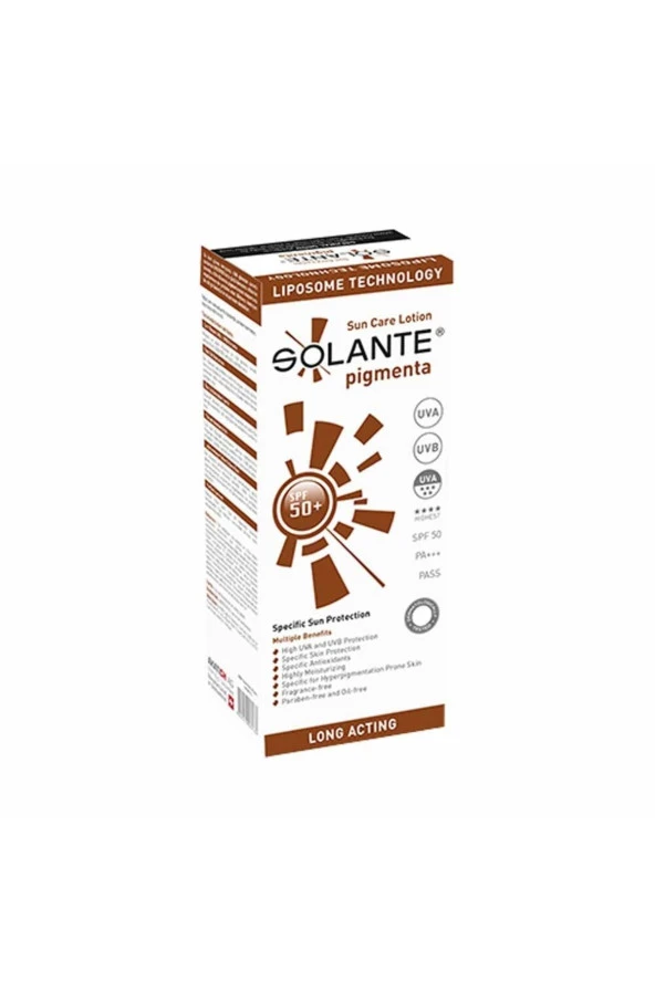 Solante Pigmenta Sun Care Lotion Spf50+ 150 Ml ürün görseli 1