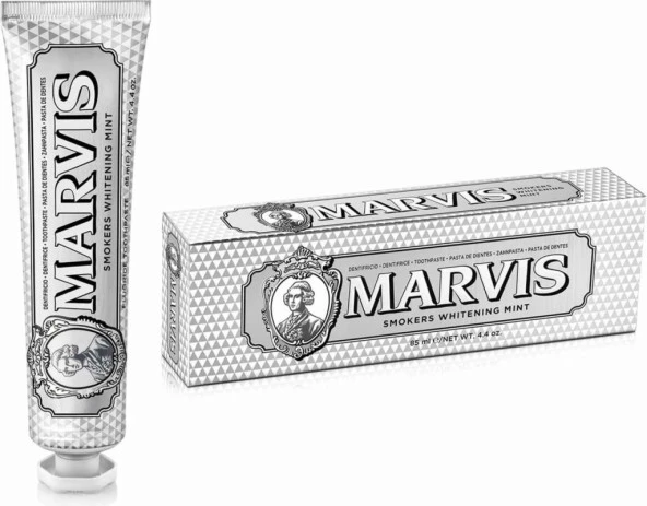 Marvis Diş Macunu Smokers Whitening Mint 85ml | Sigara İçenlere Özel ürün görseli 1