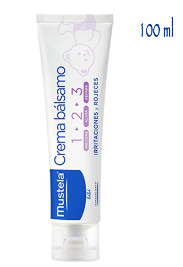 Mustela Vitamin Barrier 1-2-3 Cream 100ml | Pişik Bakım Kremi ürün görseli 1