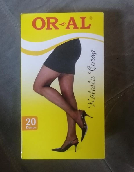 6 Adet Oral 20 Denye Bayan Külotlu İnce Çorap ürün görseli 1