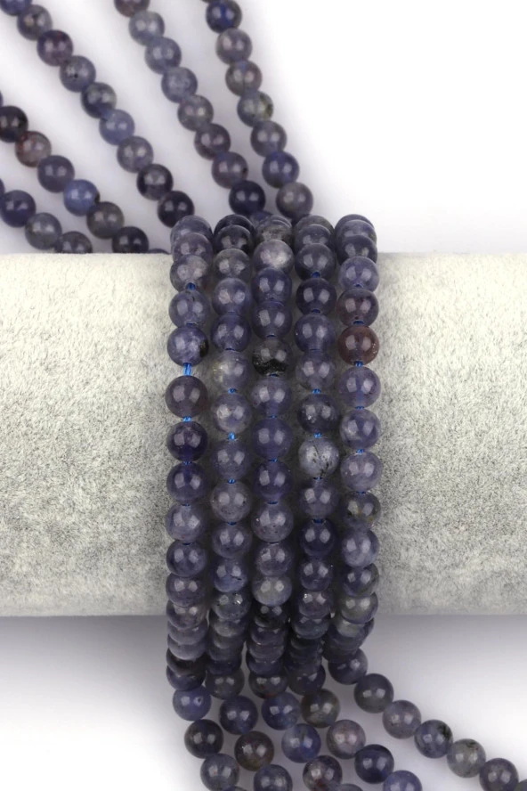İyolit Doğal Taş Dizi 6 mm Küre Kesim ürün görseli 1