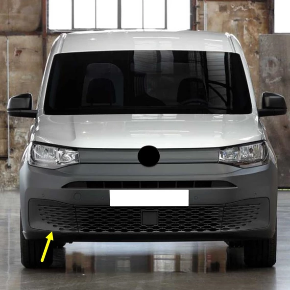 VW Caddy 2021-2025 Ön Tampon Sağ Izgara Kapağı Sissiz 2K7853666 ürün görseli 1
