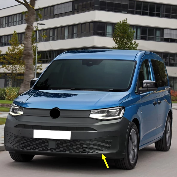 VW Caddy 2021-2025 Ön Tampon Sol Izgara Kapağı Sissiz 2K7853665 ürün görseli 1