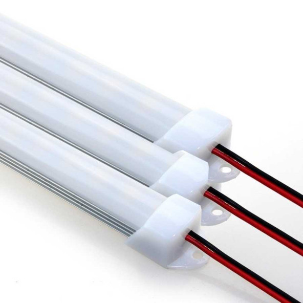 Digielektro Barled 24 Volt Çubuk LED 18 Ledli Beyaz Renk 5730 Kasalı Opak Buzlu Kapak 25Cm ürün görseli 1