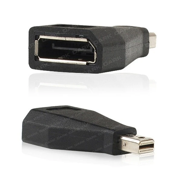 Dark Mini DisplayPort to DisplayPort Dişi Çevirici ürün görseli 1