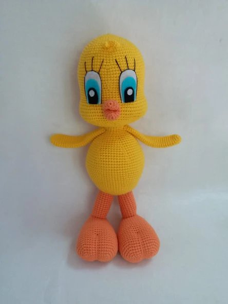 Tweety Amigurumi Organik Oyuncak ürün görseli 1