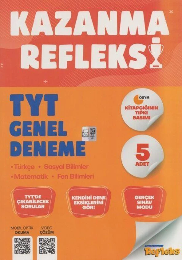 TYT Kazanma Refleksi Genel Deneme Tammat Yayıncılık ürün görseli 1