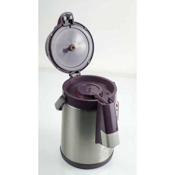 COOKER 2007 2,5LT ÇİFT KATLI PASLANMAZ ÇELİK TERMOS - Resim 2