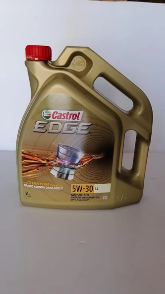 CASTROL EDGE TİTANIUM FST BENZİN+DİZEL 5W-30 5LT ÜT:2024 ürün görseli 1