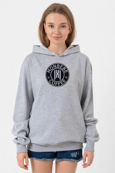 Monsta X Monbebe Coffee Grimelanj Kadın 3ip Kapşonlu Sweatshirt ürün görseli 1