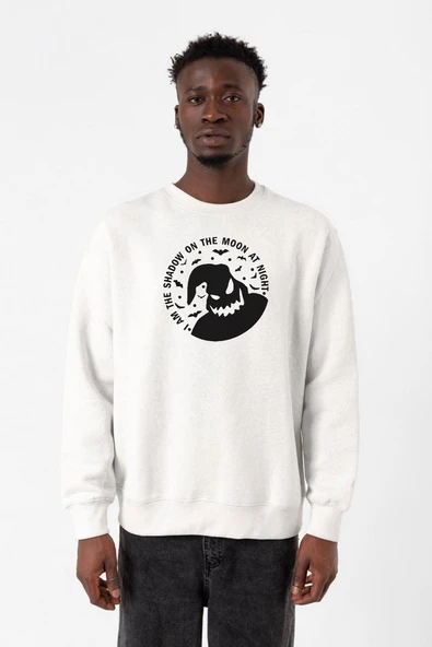 Oogie Boogie Beyaz Erkek 2ip Sweatshirt ürün görseli 1