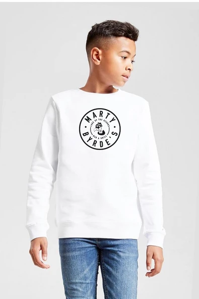 Ozark Marty Byrde's Logo Beyaz Çocuk 2ip Sweatshirt ürün görseli 1