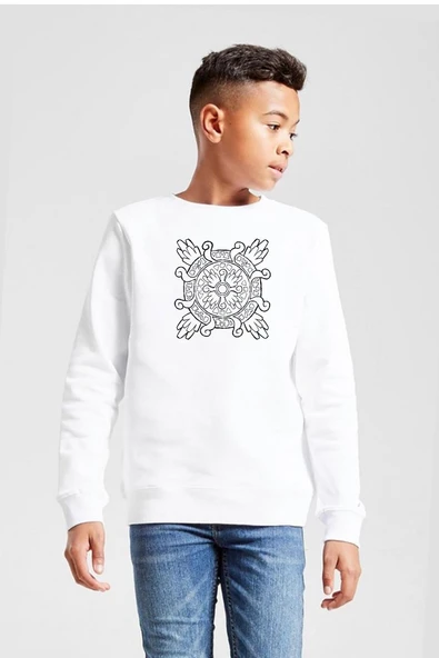 Pokemon Relic Fragment Beyaz Çocuk 2ip Sweatshirt ürün görseli 1
