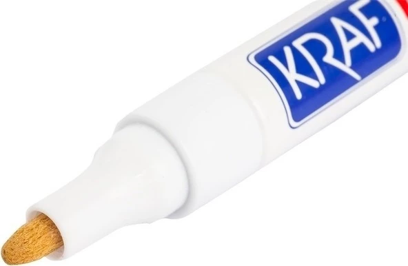 Kraf 830 Paint Markör Rötuş Kalemi Gümüş - Resim 2