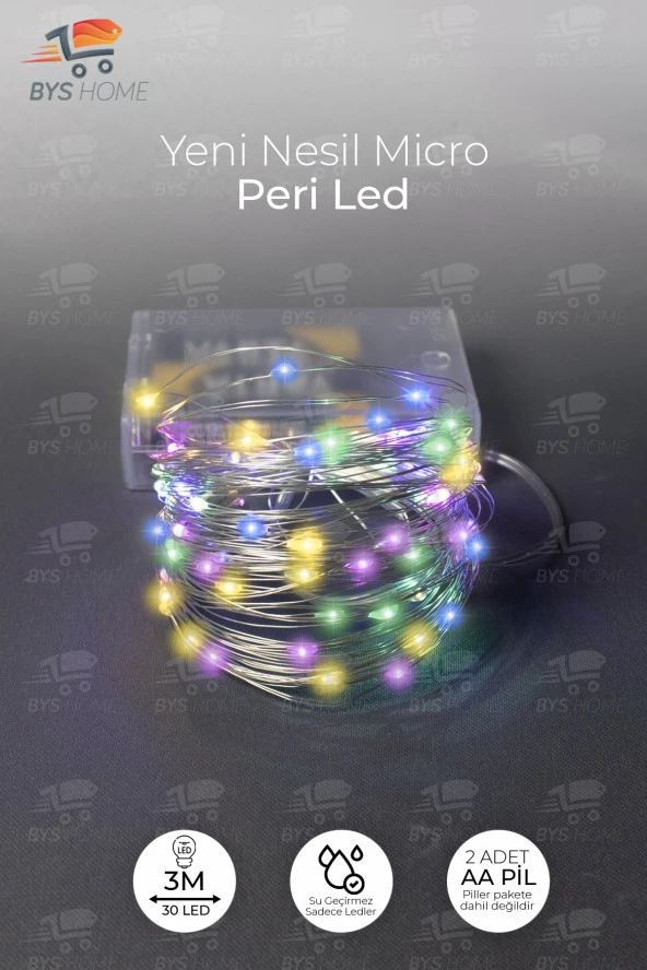 Peri Led Işık 3 metre Rgb Renkli ürün görseli 1
