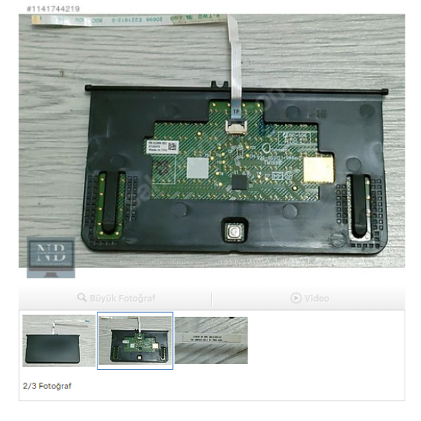 Sony SVE17 SVE171 serisi Touchpad flex kablo dahil - Resim 2