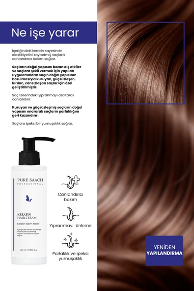 COLLOGEN&BİOTİN SHAMPOO&KERATİN SAÇ KREM - Resim 6