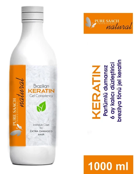 Pure Saach Şampuan Brazilian Keratın Gel Consistency ürün görseli 1