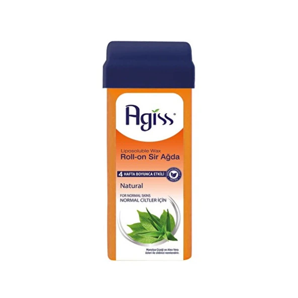 Agiss Roll-On Sir Ağda Natural 100 Ml - Resim 3