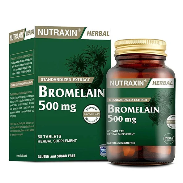Nutraxin Bromelain 60 Kapsül ürün görseli 1