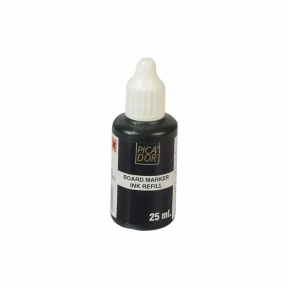 Picador Tahta Kalem Mürekkebi 25 ml - Siyah ürün görseli 1